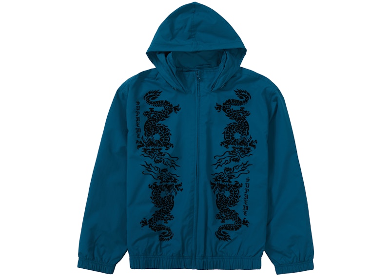 Supreme Dragon Track Jacket Turquoise