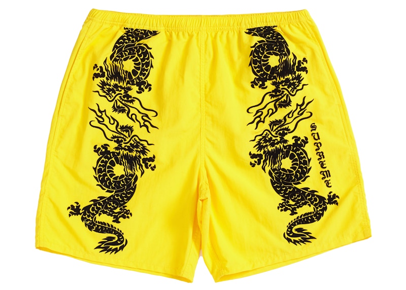 Supreme Dragon Water Short Geel
