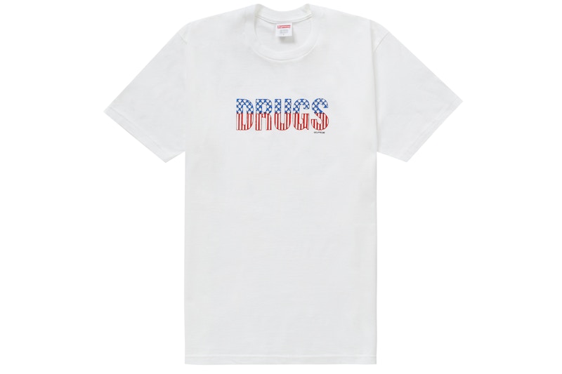 Supreme Drugs Tee Wit