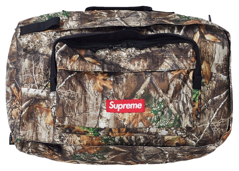 Supreme Duffle Bag Real Tree Camo