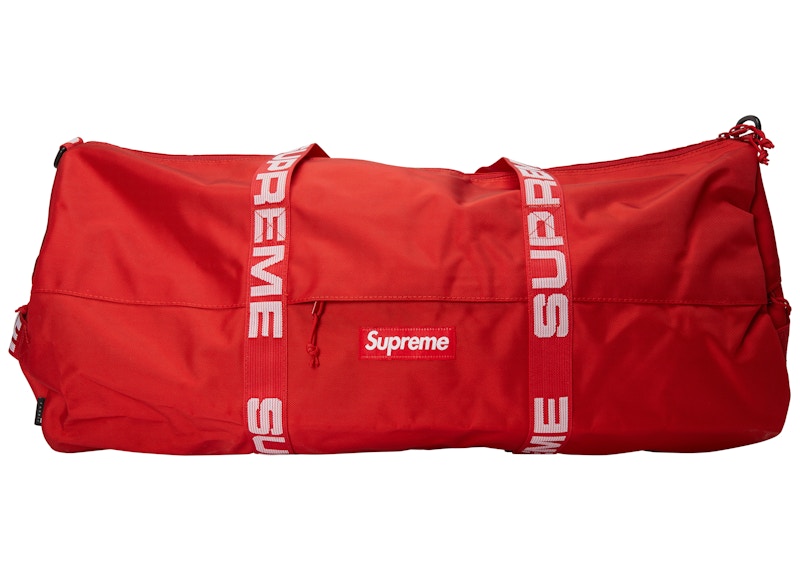 Supreme Duffle Bag Rood
