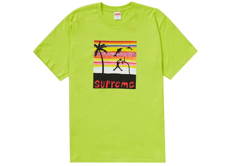 Supreme Dunk Tee Bright Groen