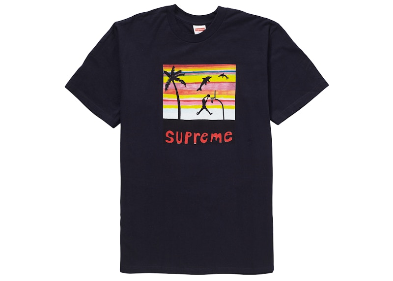 Supreme Dunk Tee Blauw