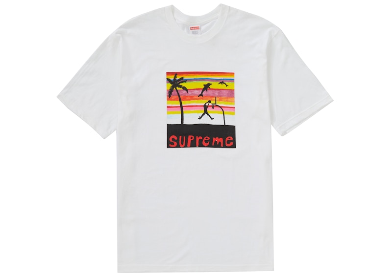 Supreme Dunk Tee Wit