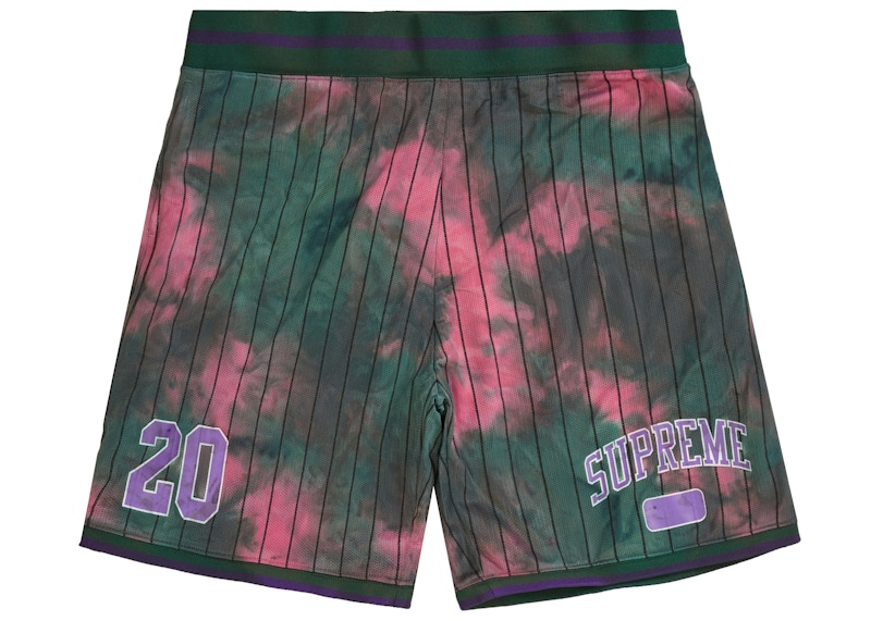 Supreme Dyed Basketball Short Groen