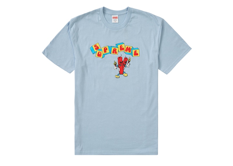 Supreme Dynamite Tee Light Blauw