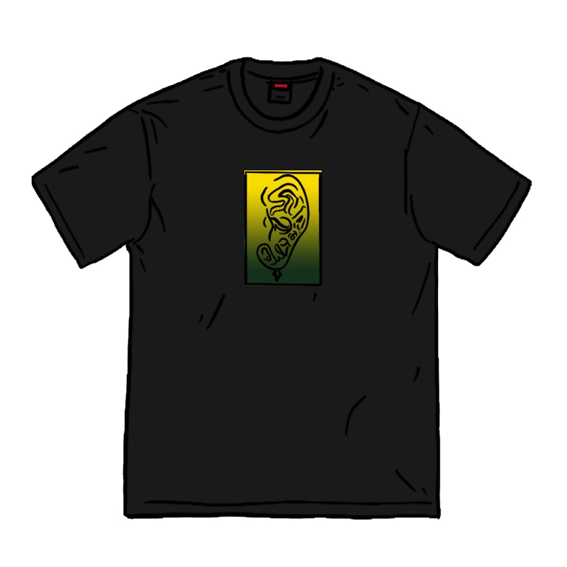 Supreme Ear Tee Zwart