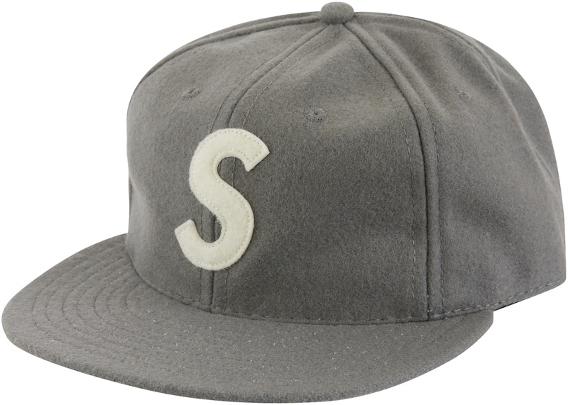 Supreme Ebbets S Logo Fitted 6-Panel Grijs