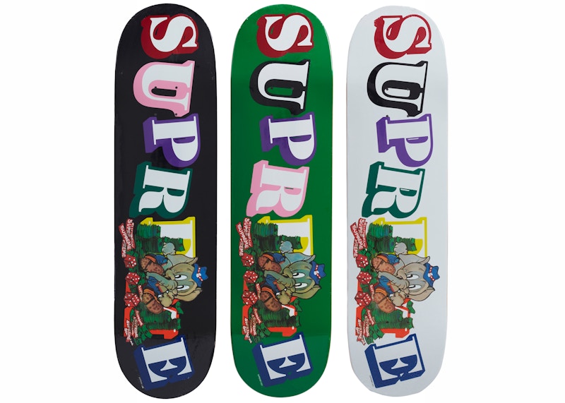 Supreme Elephant Skateboard Deck Set