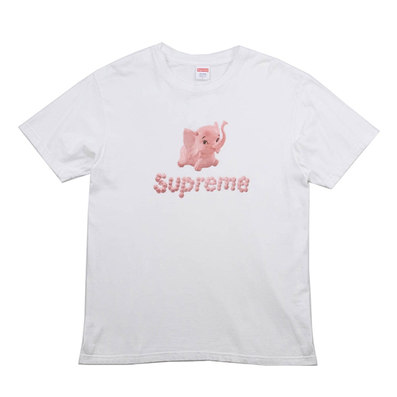 Supreme Elephant Tee Wit