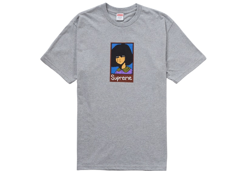 Supreme Emo Tee Heather Grijs