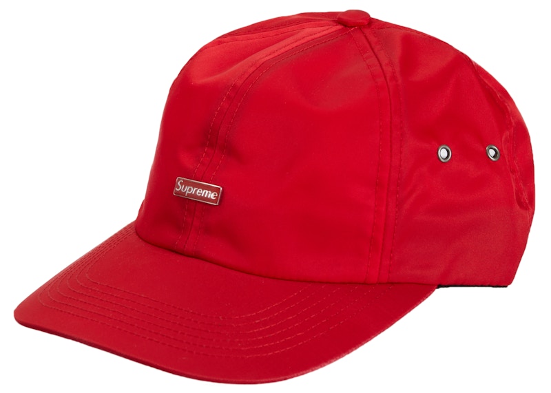 Supreme Enamel Logo 6-Panel Rood