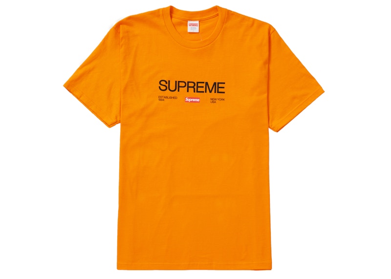 Supreme Est. 1994 Tee Oranje