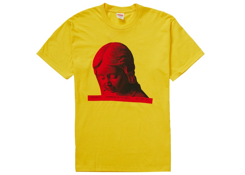 Supreme Everywhere Tee Geel