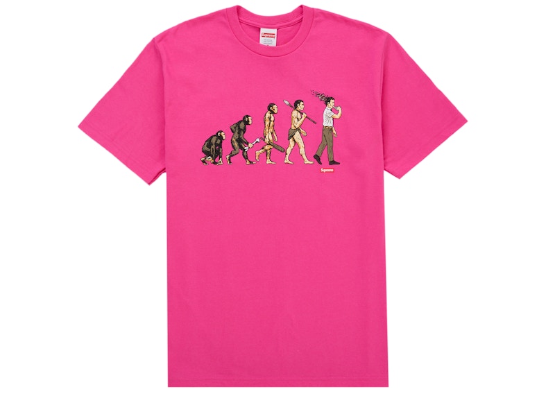Supreme Evolution Tee Fuchsia Paars
