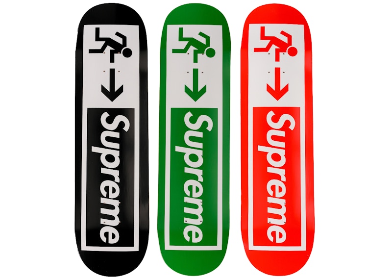 Supreme Exit Skateboard Deck Set