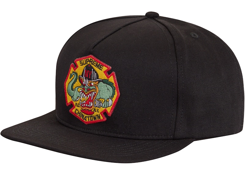 Supreme FDNY Engine 9 5-Panel Zwart