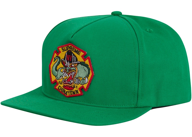 Supreme FDNY Engine 9 5-Panel Groen