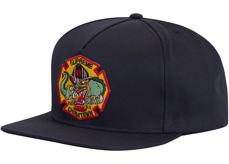 Supreme FDNY Engine 9 5-Panel Blauw