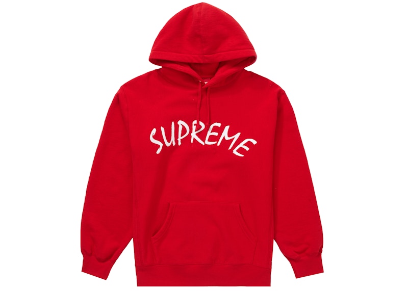 Supreme FTP Arc Hooded Sweatshirt Rood
