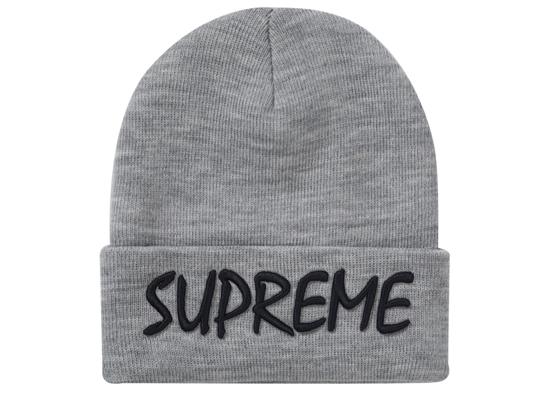 Supreme FTP Beanie Heather Grijs