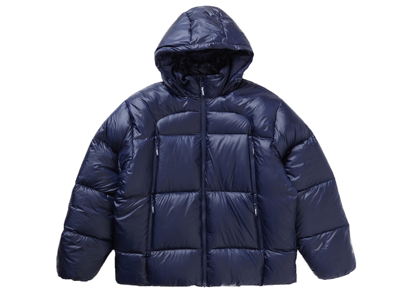 Supreme Featherweight Down Puffer Jacket Blauw