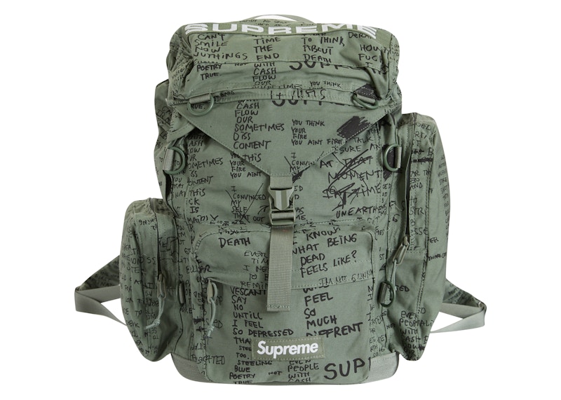 Supreme Field Backpack Gonz Olijf