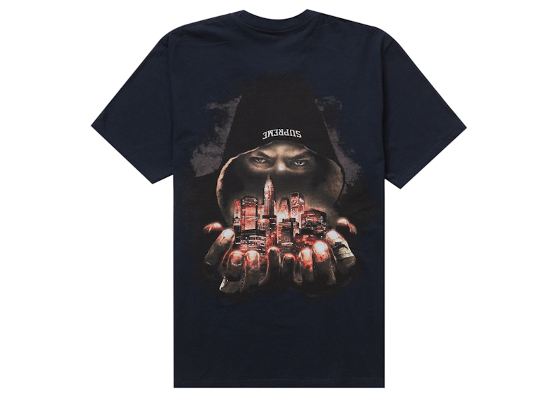 Supreme Fighter Tee Blauw
