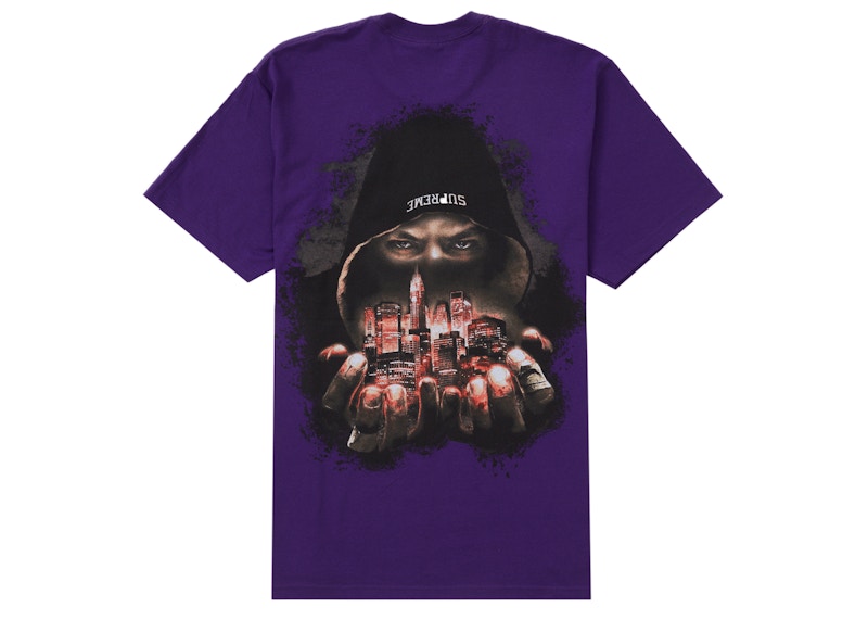 Supreme Fighter Tee Paars