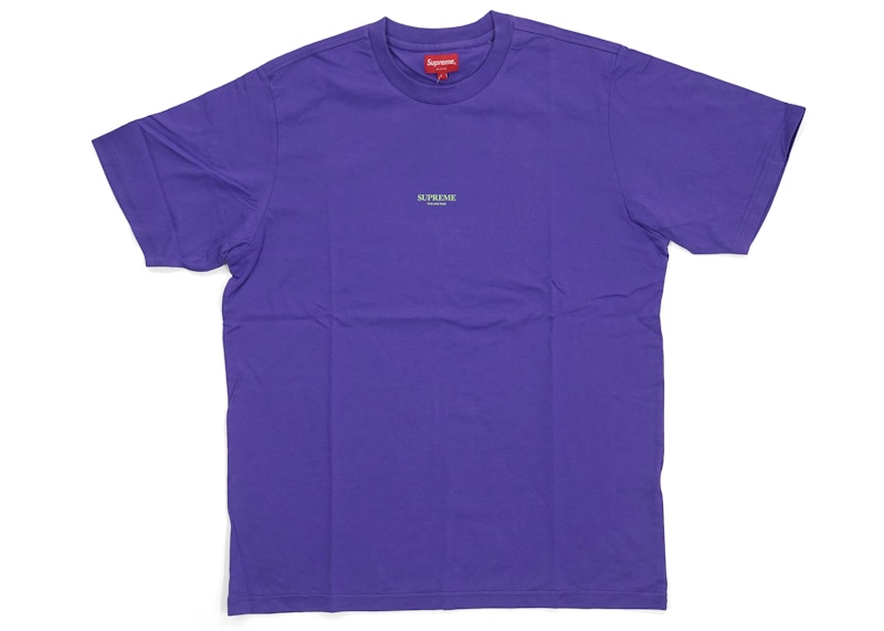 Supreme First & Best Tee Paars