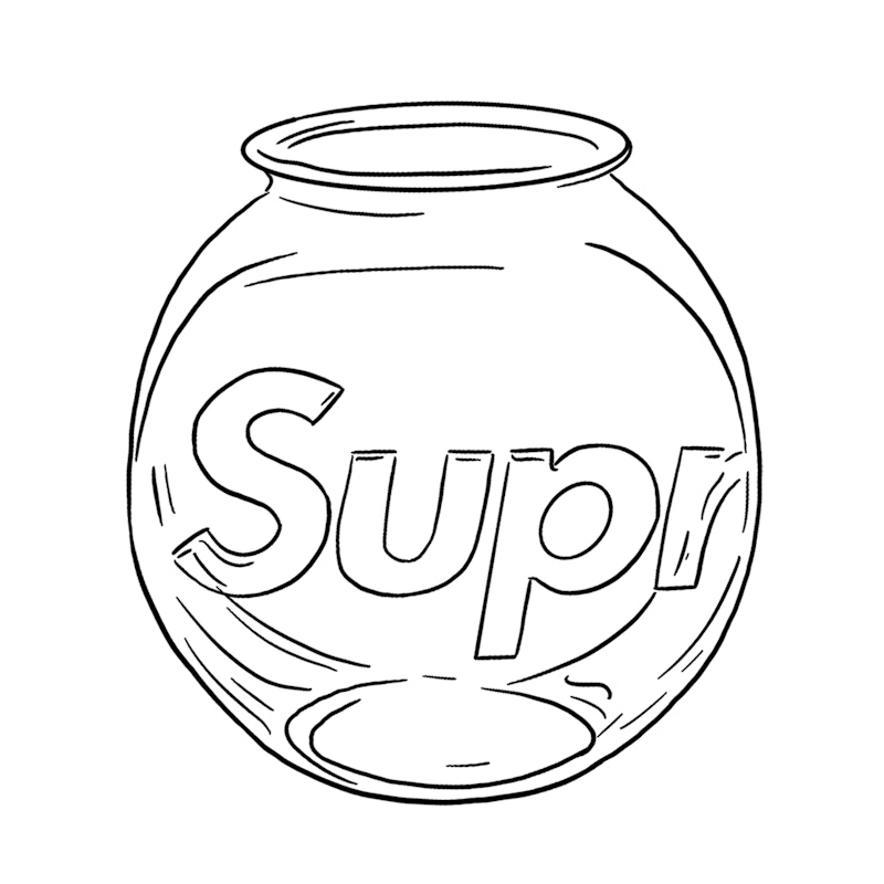 Supreme Fish Bowl Clear