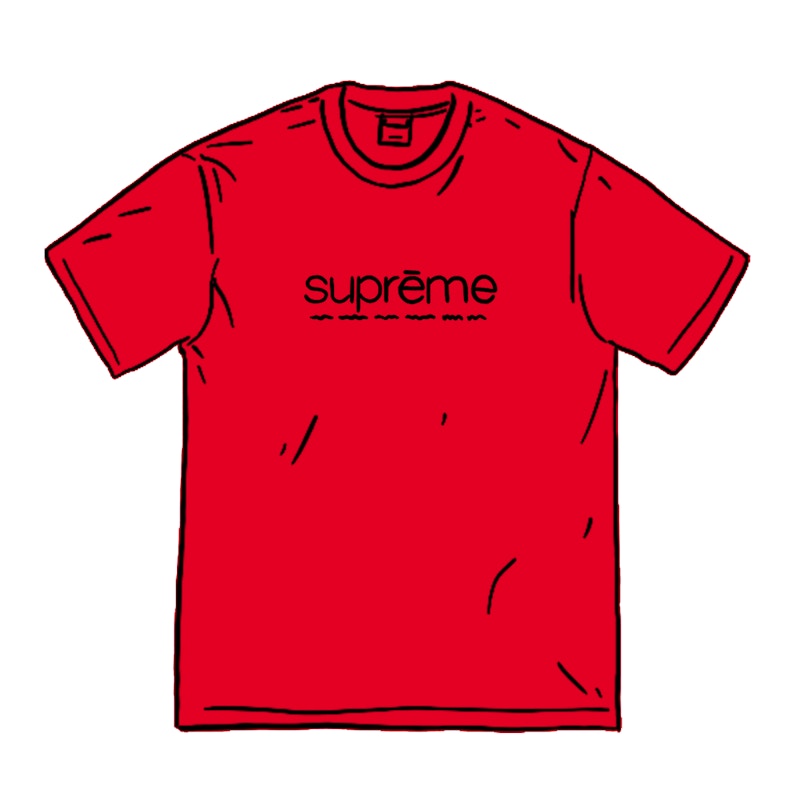 Supreme Five Boroughs Tee Rood