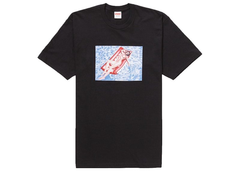 Supreme Float Tee Zwart