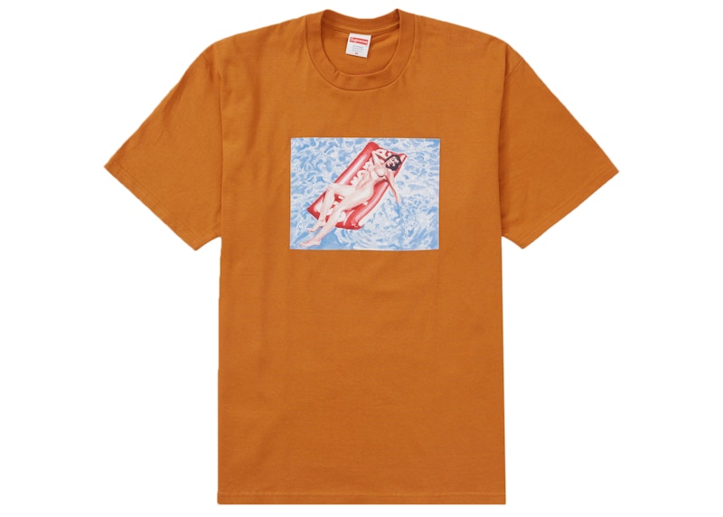 Supreme Float Tee Burnt Oranje