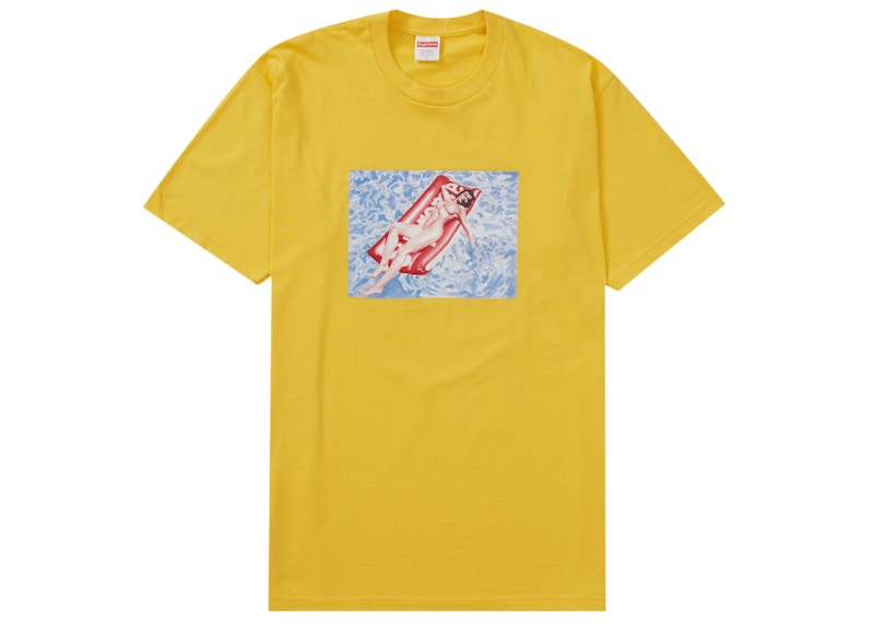 Supreme Float Tee Geel