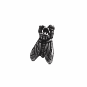 Supreme Fly Pin Zilver