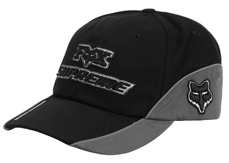 Supreme Fox Racing 6-Panel Zwart