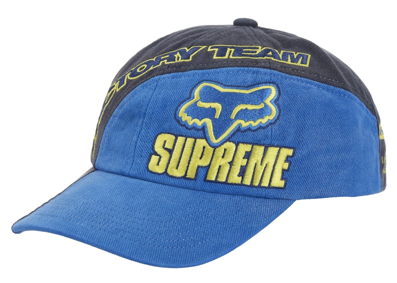 Supreme Fox Racing 6-Panel Blauw