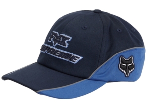 Supreme Fox Racing 6-Panel Blauw