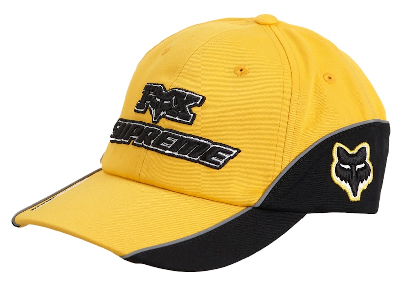 Supreme Fox Racing 6-Panel Geel