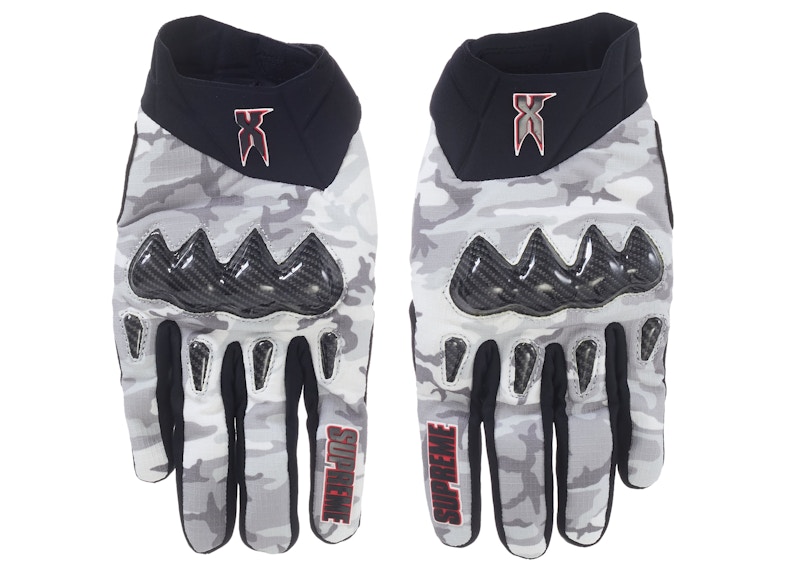 Supreme Fox Racing DMX Bomber Gloves Snow Camo