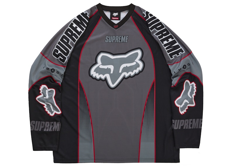 Supreme Fox Racing DMX Jersey Zwart