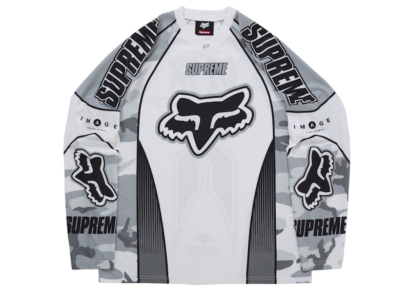 Supreme Fox Racing DMX Jersey Wit