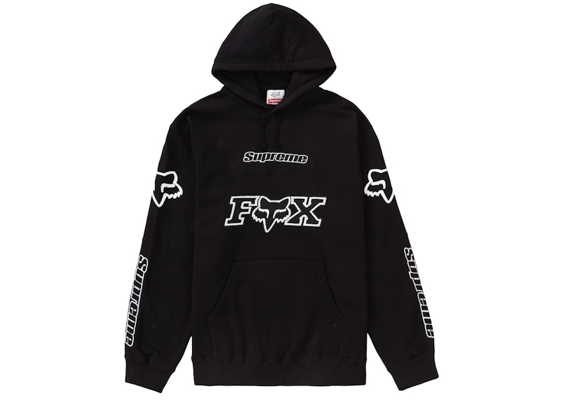 Supreme Fox Racing Hooded Sweatshirt Zwart