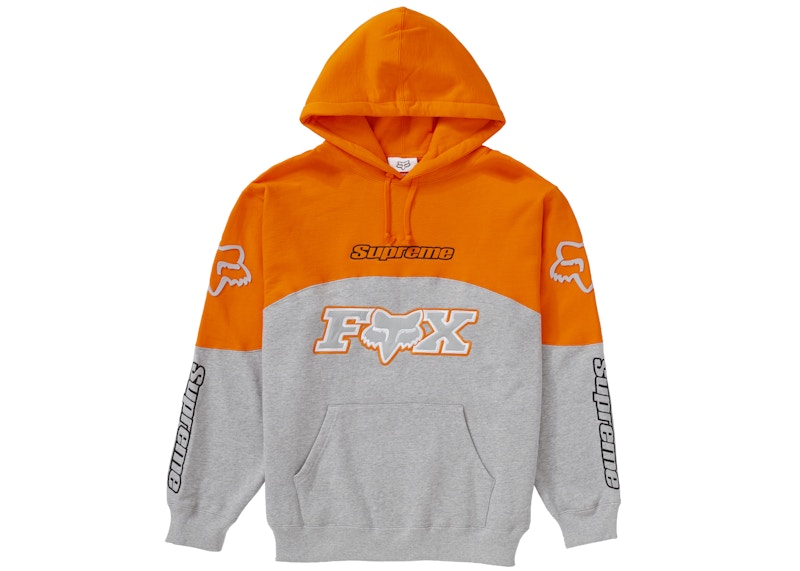 Supreme Fox Racing Hooded Sweatshirt Grijs