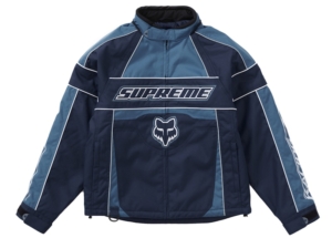 Supreme Fox Racing Jacket Blauw