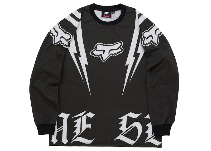 Supreme Fox Racing L/S Top Zwart