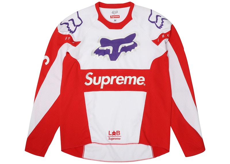 Supreme Fox Racing Moto Jersey Top Rood