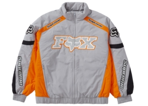 Supreme Fox Racing Puffy Jacket Grijs