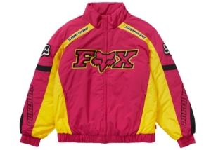 Supreme Fox Racing Puffy Jacket Roze
